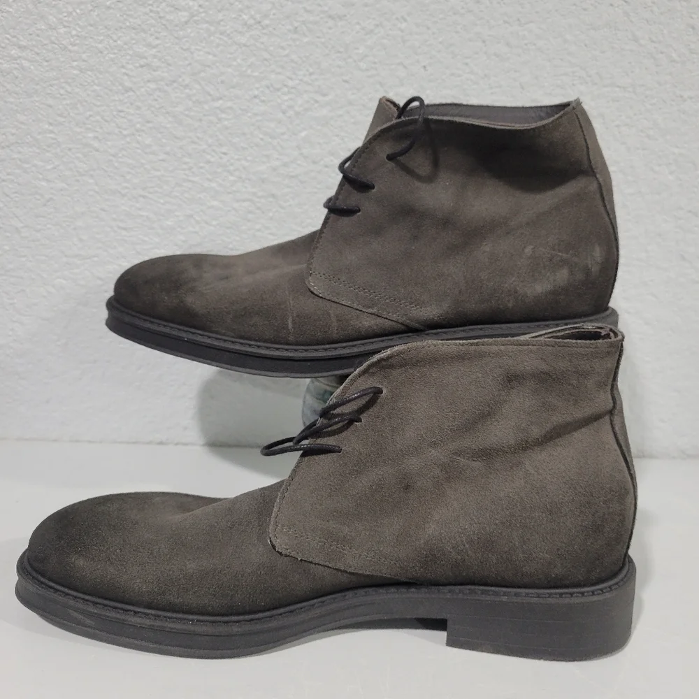 To Boot New York Adam Derrick Danil Chukka Men Size 7 Gray Suede Lace Up